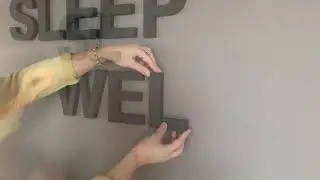 Decorative Letters Large - wall-art 3D Letters - wall-art.com
