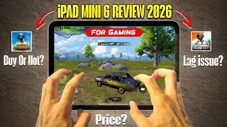 iPad Mini 6 Full Review 2026 | Buy Or Not For Gaming? HDR Test With Recording🔥 PUBG Mobile - BGMI
