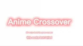 Anime crossover fashion meme