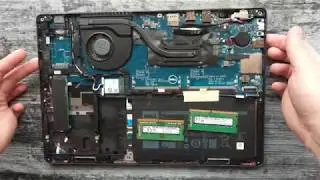 Dell Latitude 5480 disassembly, replacement of components, insides (Разборка, обзор изнутри)