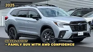2025 Subaru Ascent &ndash; Family SUV with AWD Confidence