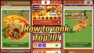 🏮🐲 HOW TO CRUSH SPRINGTIDE CELEBRATION TOP 10 - SPEND ZERO 🐉🎇 #kingshotgames #kingshotgameplay