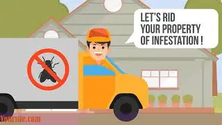 Pest Control 2d Animated Promo Video