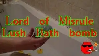 Lush Bath Bomb - Lord of misrule (Halloween special)