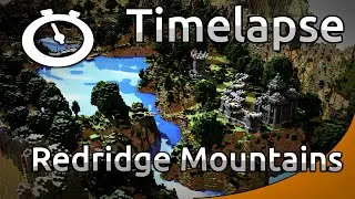 Minecraft Timelapse - RPG map - Redrige Mountains (WoW) [Full HD 1080p]