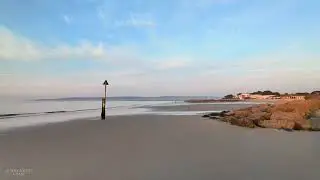 Sandbanks Beach Poole Dorset UK Walking 4K HDR Video