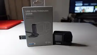 GoPro Pass-Through USB Door for Hero 9 Black with the Red Light Fault