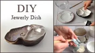 DIY How to make a Jewelry organizer (dish  bowl - Papier-mâché) HD