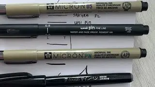 Zentangle Pens Review! MUST WATCH! 