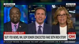Jeanne Christensen & Rod Wheeler Discuss Ed Butowsky, The White House on CNN with Chris Cuomo 8/3/17