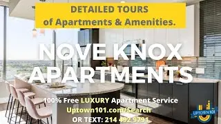 Nove At Knox | Knox Henderson Apartments | TWO BEDROOM PENTHOUSE EXTENDED TOUR!