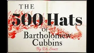 ✯✯✯The 500 Hats Of Bartholomew Cubbins✯✯✯