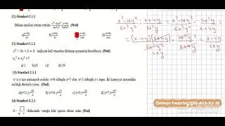 8 ci sinif Riyaziyyat BSQ 1(A variantı) #BSQ1 #8 ci sinif #2025