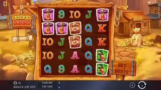 Chicken Rush Slot by BGaming 🎯 97% RTP & 3 Action-Packed Bonus Features!