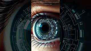 Futuristic Cybernetic Eye Animation | Ultra-Realistic AI Tech Vision 4K
