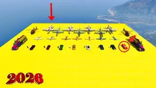 GTA 5 Heroes vs Villains Mega Ramp 🚗💥 | Spider-Man, Captain America & Super Cars (2026)