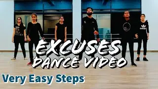 Excuses | AP Dhillon | Dance Video | Very Easy Steps | Rohit Rathore Choreography