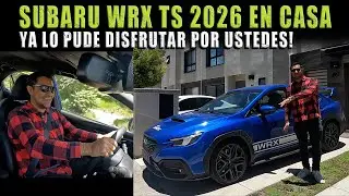 MANEJANDO SUBARU WRX TS PERFORMANCE 2026 🔴
