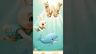 🐋 W wie Wal &ndash; Kurzes Kinderlied | ABC Lied f&uuml;r Kinder