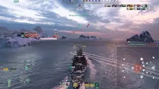 World of Warships Personal Best Asymmetric Battle