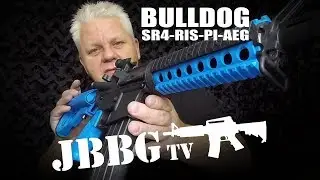bulldog v4 M4 RIS PI airsoft gun Z blue 1