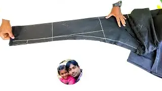 Churi Bottom Cutting And Stitching | Churidar Pajama Cutting And Stitching