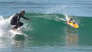 RC Surfer vs PRO Surfers !!! Kalani gets MOST Beautiful surfboards ever made !!!