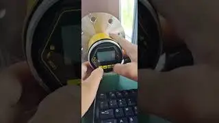 80G radar level meter test