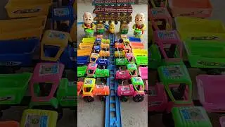 Rc car train truck auto video #toys #shortvideo #ytshorts #tractor cow videos jcb video #cartoon#yt