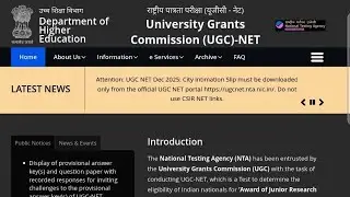 UGC NET DEC 2025 Result, Notification, Final Answer Key & Cut Off । Ugc Net 2026 Latest Updates !