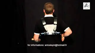 PhysioDrum Harness - first ergonomic carrier for percussions