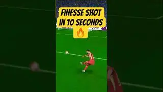 How to Finesse Shot in FC25 🎯 Learn the Best Finishing Move in Just 10 Seconds! #fc25