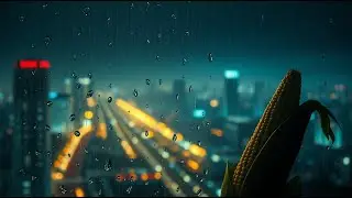 Rainy Blues & Corn🌽: 1 Hour of Melancholic Lofi Beats