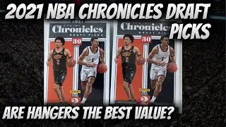 2021-2022 Panini Chronicles Draft Picks Collegiate Basketball Hanger Box x 2🔥| Walmart Canada Review