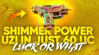 Shimmer Power UZI Create Opening |And New Upgraded UZI skin | BGMI | DC HYD GAMING & EVERYTHING |