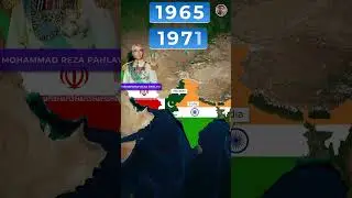 When Iran supported Pakistan against India in 1965 and 1971. Iran's historical Geopolitical stance