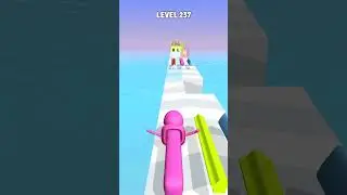 Rainbow Slime Shapes Level - 237 #shorts #games #trending #gameplayita