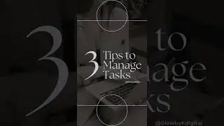 3 tips to manage your task efficiently  : )  #quotes #motivation #booktok #mindset #facts