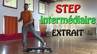 Chor&eacute;graphie : cours de STEP interm&eacute;diaire en fran&ccedil;ais - EXTRAIT - Apprendre le step