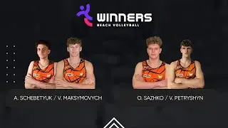 Winners Beach Volleyball. Men. A. Schebetyuk / V. Maksymovych - O. Sazhko / V. Petryshyn 12.11.2025