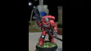 Blood angel armor chipping and lining