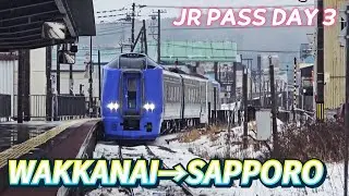 JR Pass Japan Trip Day 3 WAKKANAI to SAPPORO