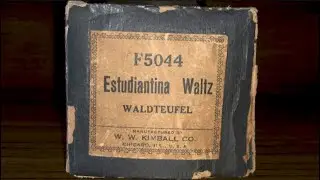 Estudiantina Waltz Op. 191 | Émile Waldteufel 1883 | Player piano roll