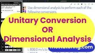 TI-84 Unit Converter Program: Solving 10 Chemistry Conversion Problems Step-by-Step