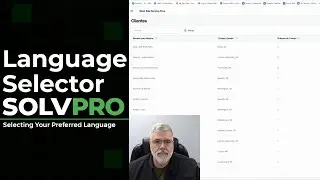 How to Switch Languages in SolvPro: English & Spanish Settings