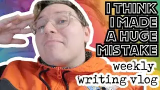 OUTLINING A MIDDLE GRADE GRAPHIC NOVEL ||  Weekly Writing Vlog
