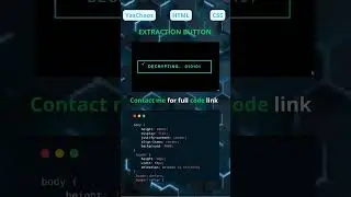 Extracting Hacker Button ⚡ Cybercore HTML & CSS