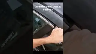 Разблокировка автомобиля за 10 секунд #слесарь #landrylocksmith #conroetx #быстро