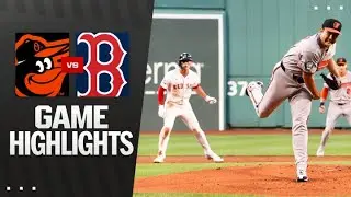 Orioles vs. Red Sox Game Highlights (8/19/25) | MLB Highlights