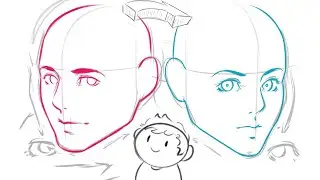 Por dónde EMPEZAR EN EL DIBUJO 🔸 Dibujar hombre y mujer, rostros y tips - Guz Artema